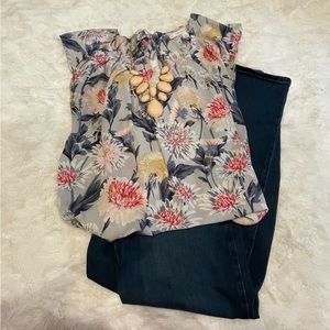 Lauren Conrad - Blue Floral